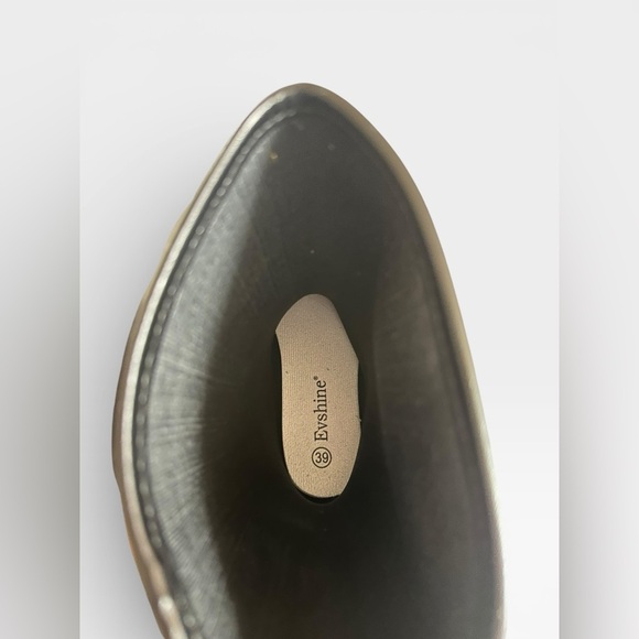 Evshine Women's Mid Calf Rain Boots Waterproof Garden Shoes - Picture 5 of 7